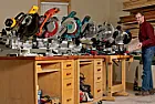 WWJ 10" sliding compound miter saw compairison  |  Interesting read and video.  I am somewhat amused that they did not  choose to...