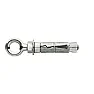 How do I install these anchors? |  I should think that 8mm one would be quite sufficient.  The metal sleeve opens...