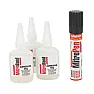 Looking for 2 part superglue  |  I tried that, but I was finding normal superglue plus a spray to make it set...
