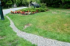 Best Way to Add Dirt So Rainwater Drains Away From House |   Your damp  floor indicates that you have minor seepage, so I'd dig asfar as...