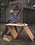 INSPIRATION - Adjustable Sawhorses |  http://www.stilesdesigns.com/images/woodworking8b.jpg     Simple enough concept,...