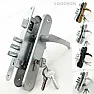 Front door lock complete with handles - what's it called?  |  Things to watch The type of lock you want has a single spindle so the handles on...