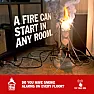 fire precations in kitchen |  I've done it many times using exactly that - a standard domestictrigger...