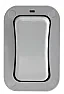 How do I wire up a 2 way rocker switch for outdoors  |  OK this is rather hard to answer as there are a few two many variables  here... ...