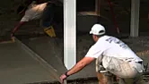 Concrete patio -- where it meets the house |  I am not sure if the fibre-reinforced concrete is really any better.Our condo...