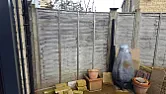 Silver-grey fence panels  | &laquo; previous thread
