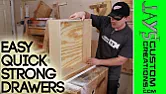 Crappy kitchen drawers falling apart  |  I've inherited my late mother's home.  It's a park model home...
