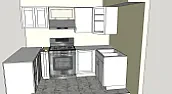 Blind Cabinets with Sliding Doors.  |  We had a blind base cabinet that was part of a peninsula dividing the  kitchen...