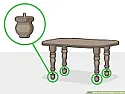 Help raising a table  |  Nice Kitchen table. Height is 28 inches would like to raise it to 30.5 inches....