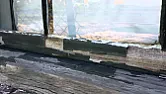 Removing *some of* the paint from a wooden door, smoothing the surface for new paint  |  I wouldn't want to guess just how stupid you could be as that well probably ...