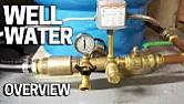 Water booster pump pressure switch doesn't turn on automatically |  I need to know better how the booster pump pressure switch is tested & adjusted...