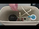 Mansfield toilet incomplete flush |  I guess common problem.. company has a video on it even.. have to replace the...