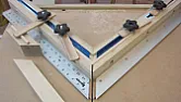 A versatile and precise miter sled |  My old sleds did not fit on new table saw, so I gave my old sleds to the guy who...