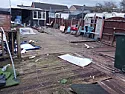 Decking  |  Richard have a look at the door neighbours garden and the special car ...