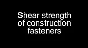 Speaking of home wood-related repairs... |  Shear strength of a 16d nail is 150...
