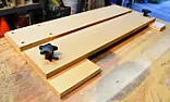 A discovery: Inserting Threaded Inserts  |  I made a new (router) dado jig this morning. My old one was made in  haste for a...