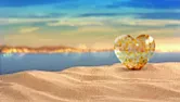 Samsung TV's Ambient mode - TV ad  |  It suggests that the TV can put on its display, a copy of the wallpaper  hidden...