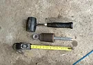 Improvised slide hammer 'welded' to dent in car's floor  | &laquo; previous thread