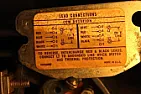 motor wiring  |  I have a GE dual voltage motor. 5kc67bb380cx 3450 rpm. t-board has 5  1 blue...