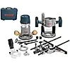 Bosch router question |      As shown in the website, the "E" model comes with box, edge guide...