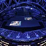 How'd they do that?  |  I was just watching the beginning of a hockey game between the Tampa...