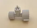 water attachment on bidet  |  I have a pvc pipe glued to a flawcet type connection as show on the HomeDep ot...