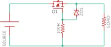 Full wave rectifier with a smoothing capacitor  |  If it were DC mains or a battery he's far less likely to have mentioned  a...