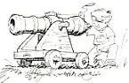 INSPIRATION - Toy Cannon |  http://www.stilesdesigns.com/images/kidsprojects3b.gif     Be a good use for...