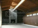 Is there a way to strip paint in the groove of wood paneling? |  Replacing the wood paneling with drywall is preferable from a fire...