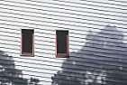 Wanting to hang house numbers on hardie plank siding.  Can I drill and hang or what is best way? | No further details provided