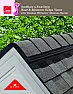 changing an attic roof vent fan  |  2"?  It's more like 5 or 6.    It's nailed to the roof at each side,...
