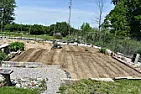 pallet project done pics  |    oh yeah, while we were at it we removed several useless pathways that were...