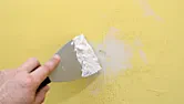 fixing hole in ceiling around light fitting |  For repairing a hole in either a plasterboard ceiling or a plaster and lath...