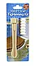 How to remove toilet seat?  |  I started to take the oak toilet seat off, but it's always hard when they...