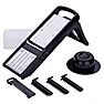Plan for Cabbage Shredder |  You need thin blades.Alternately - You can buy a mandoline from Amazon for $30...