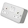 Metalclad sockets  |  When I was researching sockets for my garage, I found only MK produced flush...