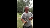 Digging a Very Narow Trench For Burying Coax Wire ? |  There's a tool called a Hitch-N-Ditch that might work if you have a truck...