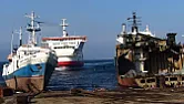 Beaching an old ferry for dismantling  | &laquo; previous thread