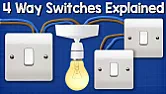 4-way switch |  I have a 4-way switch which is connected to two 3-way switches, the  4-way...