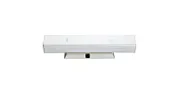 Strip LED fixture with accessory outlet |  I have a four foot single tube T12 fluorescent fixture over the mirror in the...
