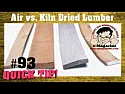Drying walnut slabs  |  Never use your thumb as a rule, you'll hit it with a hammer, --Uncle Bob...