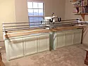 The sewing room project is completed  |  Two weeks ago Yesterday I bought materials rot my wife's quilting studio ...
