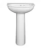 Bathroom sink recommendations please.  |  The eight year old B&Q bathroom pedestal basin has a fine crack across  the...