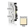 Does anyone make a wallplate to cover two single gang toggle switches installed side by side |  That would be a standard double-gang wallplate (faceplate) unless you were...