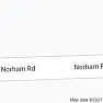 Mounting an aluminium sign |  What would be the reason for this? There are two keystones - one either side...