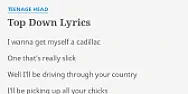 song  |  is there any way to find a song from the 70's called 'Top down'...