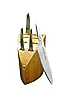 Kitchen knife block or wall-mounted knife holder design |      We've got a number of knives that live on the counter top.  It's...