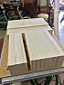 Progress on the new bed pproject  |  A few weeks ago I posted a picture of the drawing of the next king sized  bed...