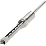 Skewed Chisel  |  Yes, but straight chisels are most often used, if you don't use asquare...